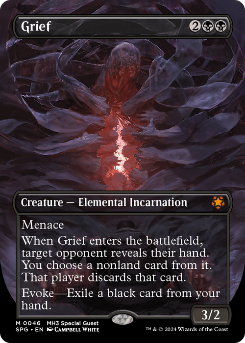 Grief (Borderless) (SPG-046) - Special Guests Foil