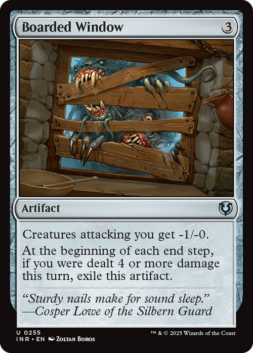 Boarded Window (INR-255) - Innistrad Remastered