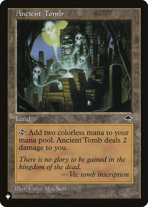Ancient Tomb (LIST-) - The List