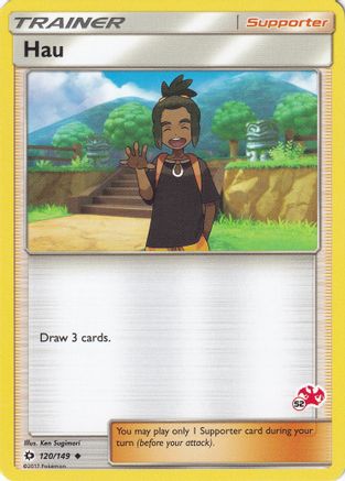 Hau - 120/149 (#52 Charizard Stamped)/149  Battle Academy - Promo