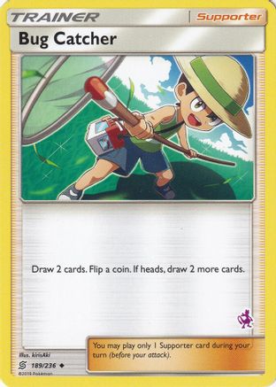 Bug Catcher - 189/236 (Mewtwo Stamped)/236  Battle Academy - Promo