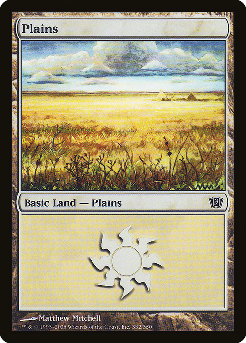 Plains (332) (9ED-332) - 9th Edition