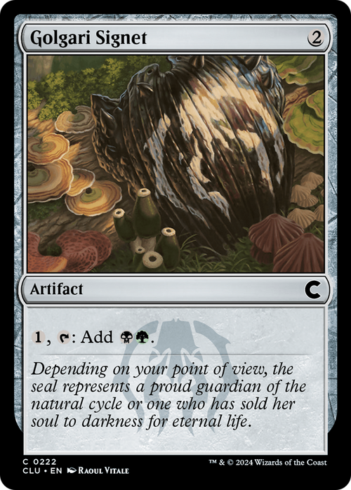 Golgari Signet (CLU-222) - Ravnica: Clue Edition