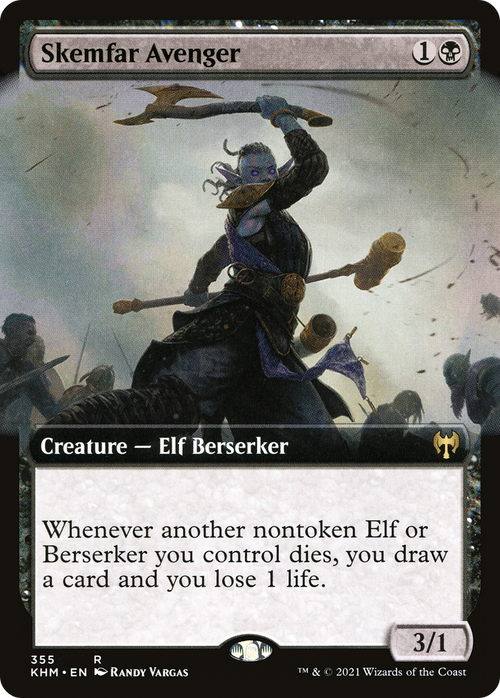 Skemfar Avenger (Extended Art) (KHM-355) - Kaldheim: (Extended Art)