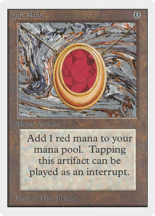 Mox Ruby (2ED-) - Unlimited Edition