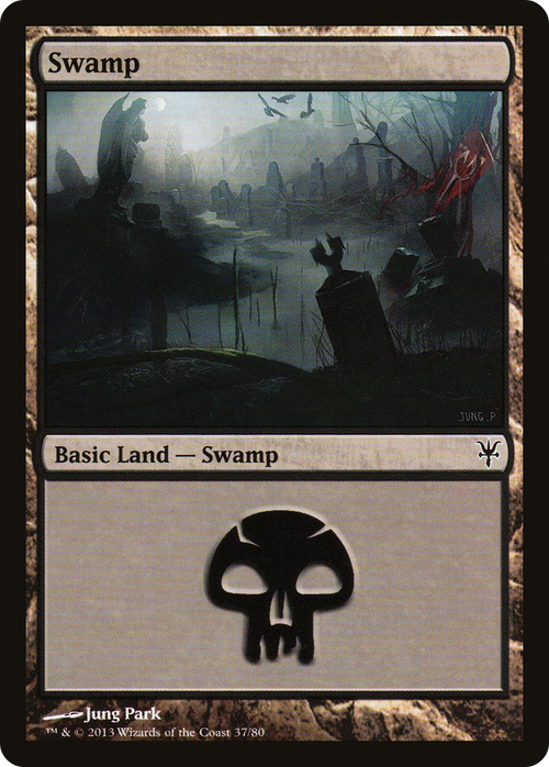 Swamp (37) (DDK-037) - Duel Decks: Sorin vs. Tibalt
