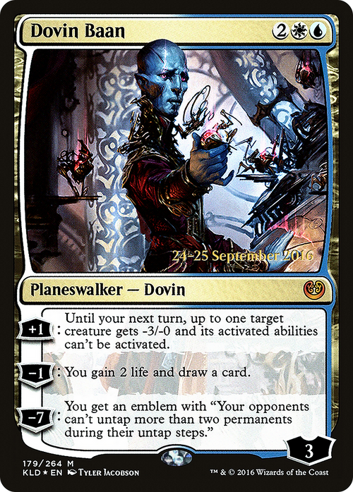 Dovin Baan (PRE-179S) - Kaladesh Promos Foil