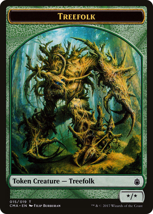 Treefolk Token (015) (CMA-015) - Commander Anthology Tokens