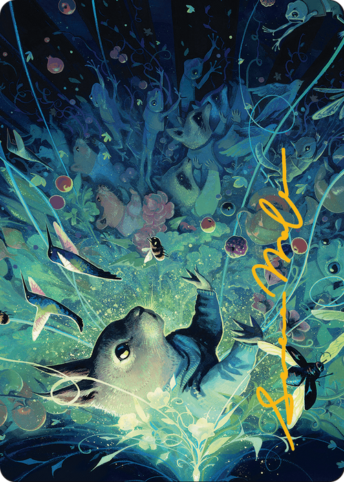 For the Common Good // For the Common Good (ABLB-022) - Bloomburrow Art Series (Borderless)