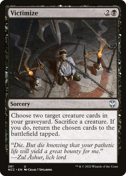 Victimize (NCC-261) - New Capenna Commander