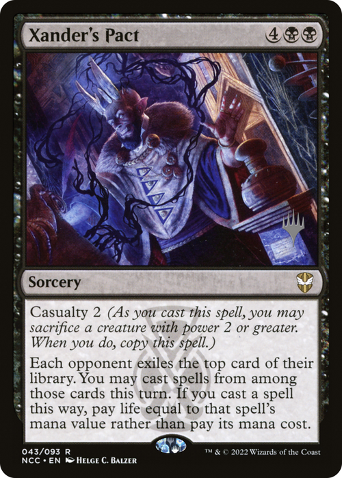 Xander's Pact (PPSNC-043) - New Capenna Commander Promos Foil