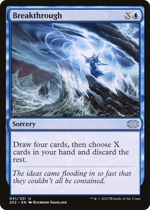 Breakthrough (2X2-041) - Double Masters 2022 Foil