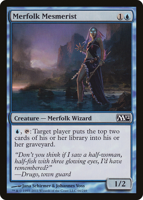 Merfolk Mesmerist (M12-066) - Magic 2012