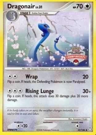 Dragonair - 52/146 (State Championships)/146  League & Championship Cards - Promo