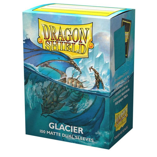 Dragon Shield Matte Dual Card Sleeves – Glacier