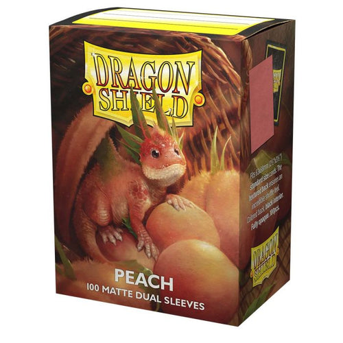 Dragon Shield Matte Dual Card Sleeves – Peach