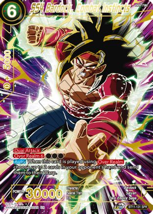SS4 Bardock, Combat Instincts (SPR) (BT11-131) - Vermilion Bloodline