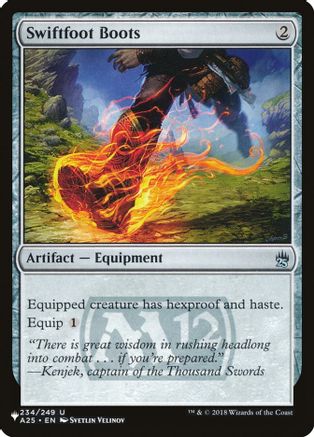 Swiftfoot Boots (A25) (LIST-234/249) - The List Reprints