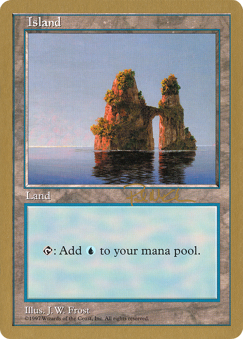 Island (427) - 1997 Paul McCabe (5ED) (WCD-) - World Championship Decks 1997