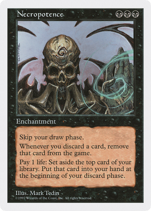 Necropotence (5ED-182) - Fifth Edition