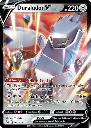 Duraludon V 047  - Holofoil Champions Path - Ultra Rare