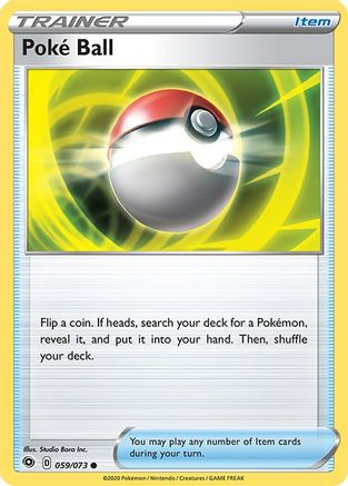 Poke Ball 059  Champions Path - Common