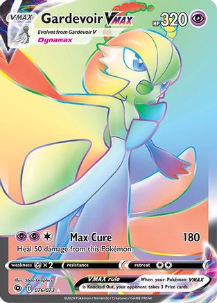 Gardevoir VMAX (Secret) 076  - Holofoil Champions Path - Secret Rare