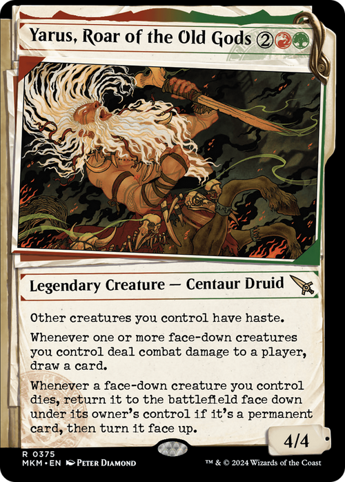 Yarus, Roar of the Old Gods (Showcase) (MKM-375) - Murders at Karlov Manor: (Showcase)