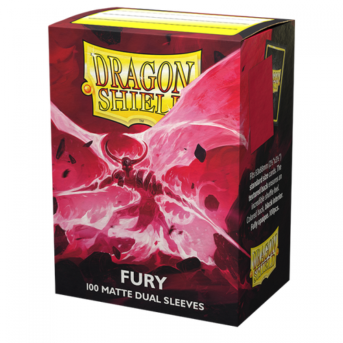 Dragon Shield Matte Dual Card Sleeves – Fury