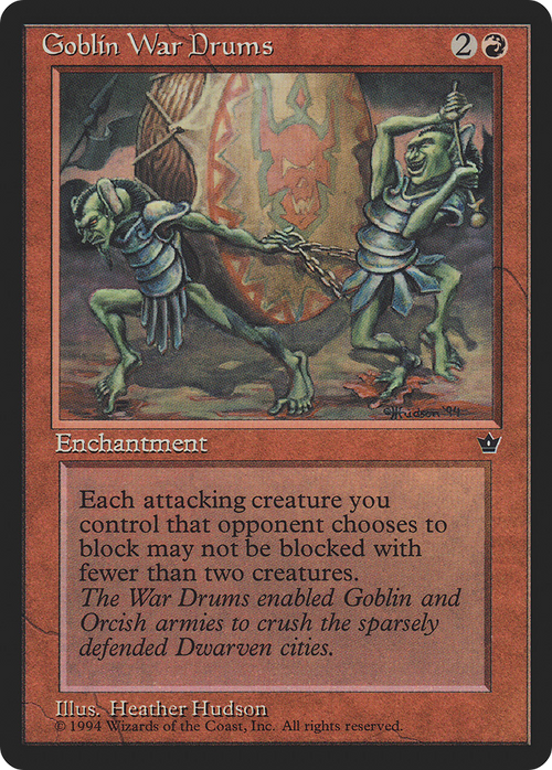 Goblin War Drums (Hudson) (FEM-) - Fallen Empires