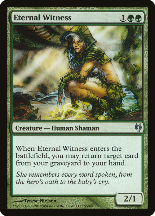 Eternal Witness (DDJ-055) - Duel Decks: Izzet vs. Golgari