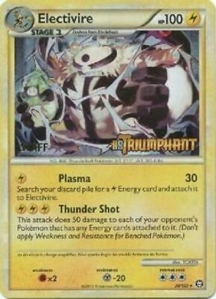 Electivire - 20/102 (Prerelease) [Staff]/102  - Holofoil HGSS Promos - Promo
