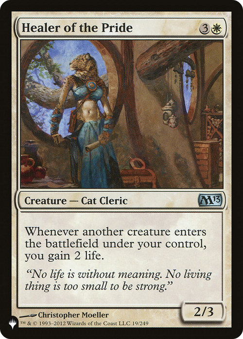 Healer of the Pride (LIST-19/249) - The List