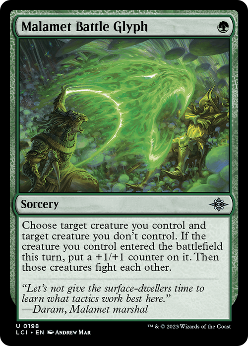 Malamet Battle Glyph (LCI-198) - The Lost Caverns of Ixalan