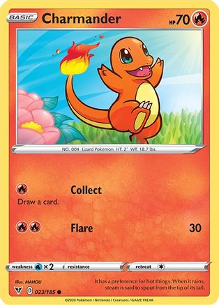 Charmander 023  SWSH04 Vivid Voltage - Common