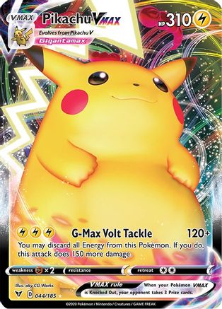 Pikachu VMAX 044  - Holofoil SWSH04 Vivid Voltage - Ultra Rare