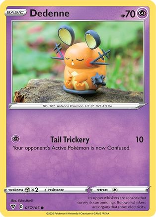 Dedenne 077  SWSH04 Vivid Voltage - Common