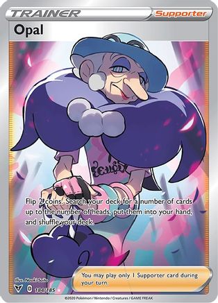 Opal (Full Art) 184  - Holofoil SWSH04 Vivid Voltage - Ultra Rare