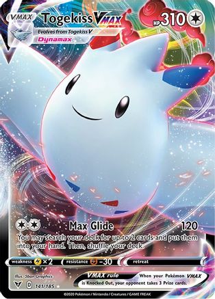 Togekiss VMAX 141  - Holofoil SWSH04 Vivid Voltage - Ultra Rare