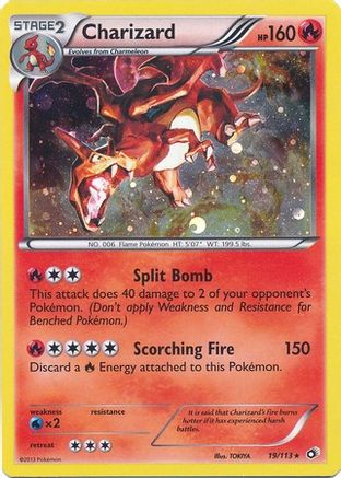 Charizard (Cosmos Holo) 019/113  - Holofoil Miscellaneous Cards & Products - Promo
