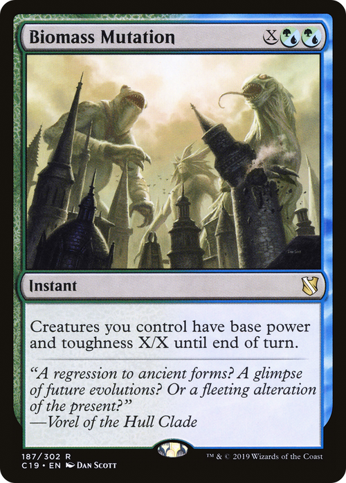 Biomass Mutation (C19-187) - Commander 2019