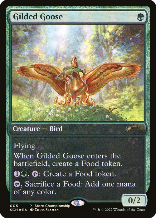 Gilded Goose (GAME-005) - Store Championships Foil