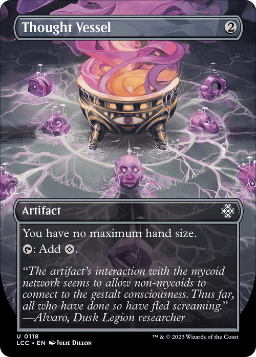 Thought Vessel (Borderless) (LCC-118) - The Lost Caverns of Ixalan Commander Foil