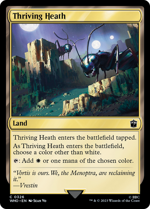 Thriving Heath (WHO-326) - Doctor Who