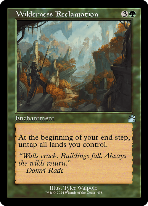Wilderness Reclamation (Retro Frame) (RVR-458) - Ravnica Remastered Foil