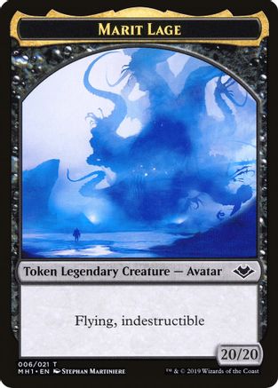 Marit Lage // Zombie Double-Sided Token (MH1-6 // 7) - Modern Horizons