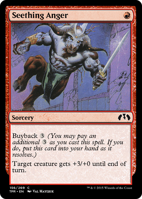 Seething Anger (TPR-156) - Tempest Remastered Foil