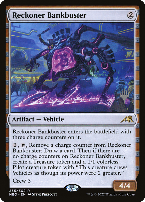Reckoner Bankbuster (PPNEO-255) - Kamigawa: Neon Dynasty Promos
