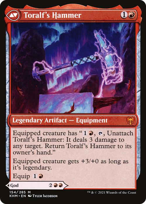 Toralf, God of Fury (KHM-154) - Kaldheim