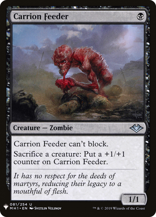 Carrion Feeder (LIST-MH1-81) - The List